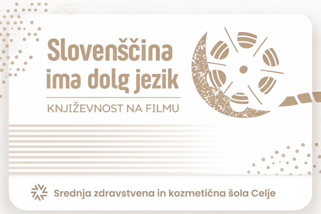 ZLATO PRIZNANJE NA TEKMOVANJU SLOVENŠČINA IMA DOLG JEZIK: KNJIŽEVNOST NA FILMU 13